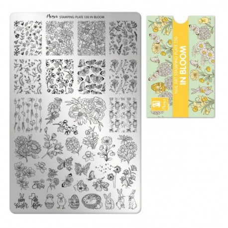 Moyra Stamping Plate 130 In Bloom