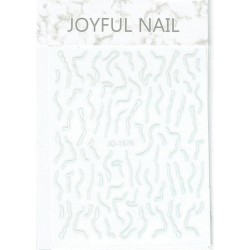 NAIL ART STICKER Zilver