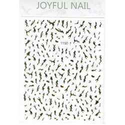 NAIL ART STICKER Goud