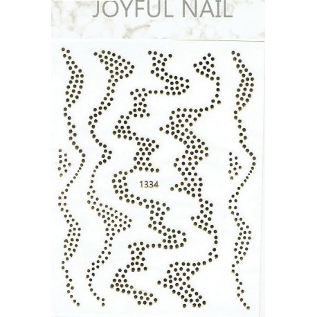 NAIL ART STICKER Goud