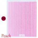 NAIL ART STICKER Peach B138