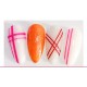 NAIL ART STICKER Zilver