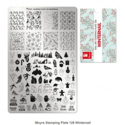 Moyra Stamping Plate 128 Winternail