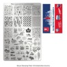 Moyra Stamping Plate 133 Globetrotter-America