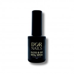 D'OR NAILS - Gloss & Go Milky White 10ml