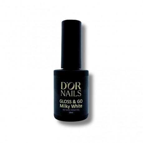 D'OR NAILS - Gloss & Go Milky White 10ml