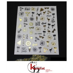 Easy Nail Art Sticker B1156