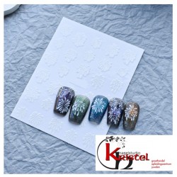 Easy Nail Art Sticker B771