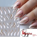 Easy Nail Art Sticker B759