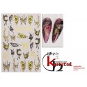 Easy Nail Art Sticker B762