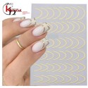 Easy Nail Art Sticker B765