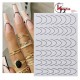 Easy Nail Art Sticker B766