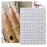 Easy Nail Art Sticker B766