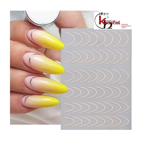 Easy Nail Art Sticker B767