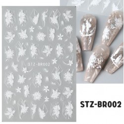 Easy Nail Art Sticker B760