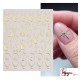 Easy Nail Art Sticker B1115