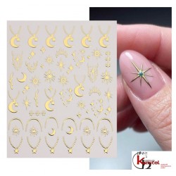 Easy Nail Art Sticker B1115