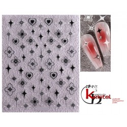 Easy Nail Art Sticker B1121