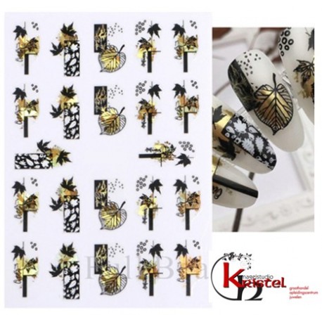 Easy Nail Art Sticker B774