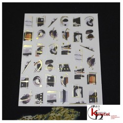 Easy Nail Art Sticker B1144