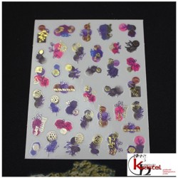 Easy Nail Art Sticker B1143