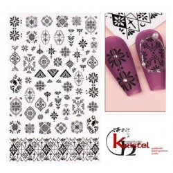 Easy Nail Art Sticker B1129