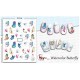 Easy Nail Art Sticker B1132