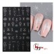 Easy Nail Art Sticker B1117