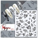 Easy Nail Art Sticker B1138