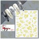 Easy Nail Art Sticker B1137