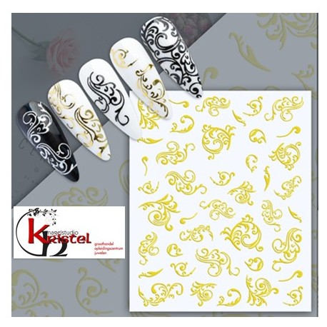 Easy Nail Art Sticker B1137