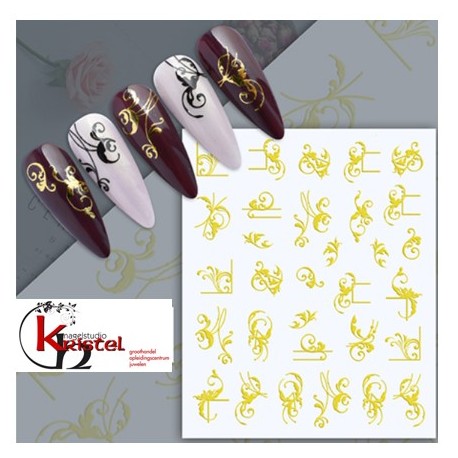 Easy Nail Art Sticker B1140