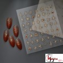 Easy Nail Art Sticker B1229