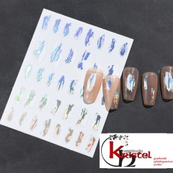 Easy Nail Art Sticker B1225