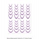 Moyra Watertransfer Sticker No. 07 Ombre Purple