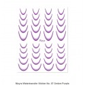 Moyra Watertransfer Sticker No. 07 Ombre Purple