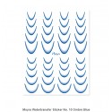 Moyra Watertransfer Sticker No. 10 Ombre Blue