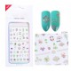 Nail Art Stickers Bundel – 15 Stuks