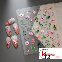 Easy Nail Art Sticker B561