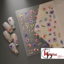 Easy Nail Art Sticker B566