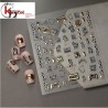 Easy Nail Art Sticker B568