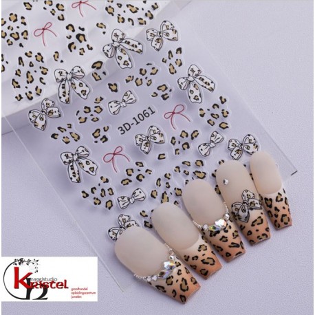 Easy Nail Art Sticker B570