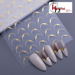 Easy Nail Art Sticker B571