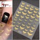 Easy Nail Art Sticker B573