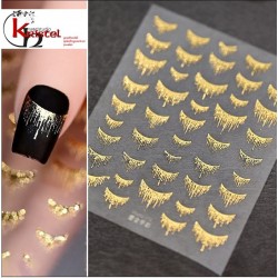 Easy Nail Art Sticker B573