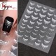 Easy Nail Art Sticker B574