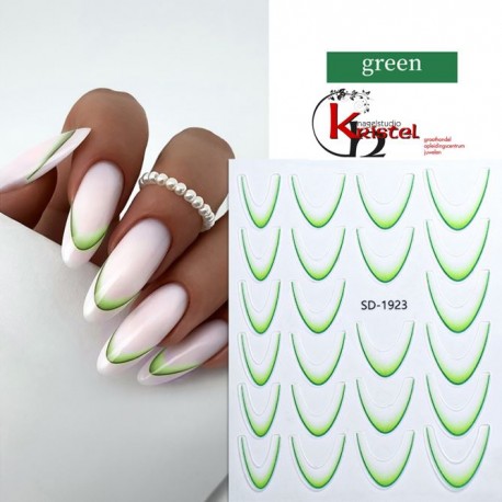 Easy Nail Art Sticker B581