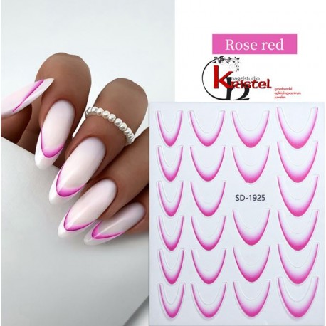 Easy Nail Art Sticker B583