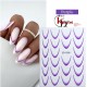 Easy Nail Art Sticker B584