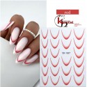 Easy Nail Art Sticker B585